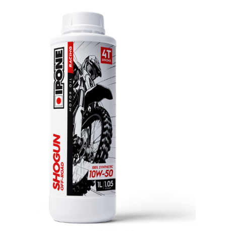 Olio Ipone 4T SHOGUN RACING 100% - 10w50 - 1 litro