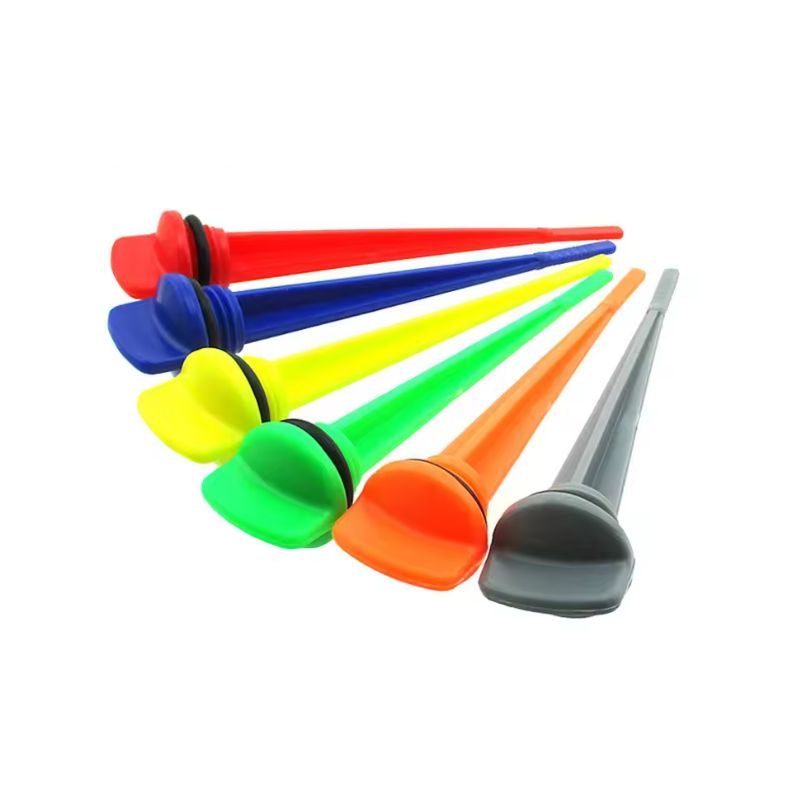 Plastic Oil Ruler Orange