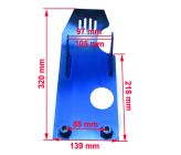 Sabot Moteur Acier Rouge