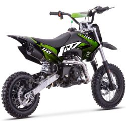 Dirt Bike CRZ S - 110cc Automatique - 10"/12" - Vert (2025)