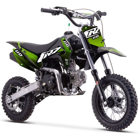 Dirt Bike CRZ S - 110cc Automatique - 10"/12" - Vert (2025)