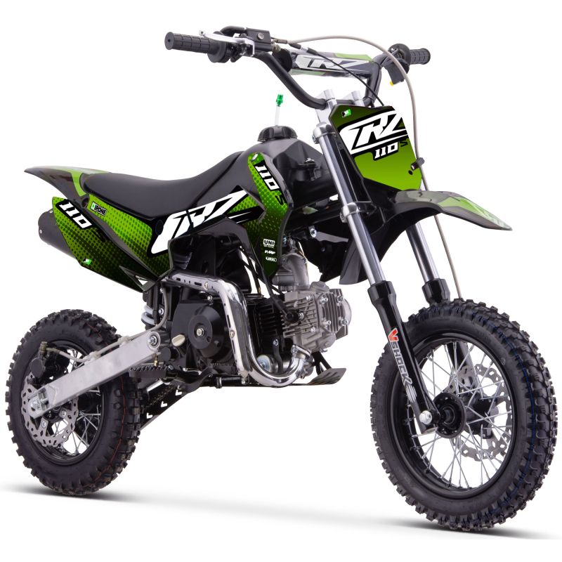 Dirt Bike CRZ S - 110cc Automatique - 10"/12" - Vert (2025) Dirt Bike CRZ S - 110cc Automatique - 10"/12" - Vert (2025)