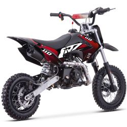 Dirt Bike CRZ S - 110cc Automatique - 10"/12" - Rouge (2025)