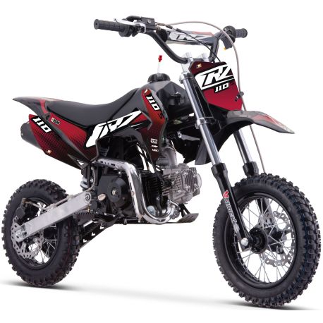 Dirt Bike CRZ S - 110cc Automatique - 10"/12" - Rouge (2025)