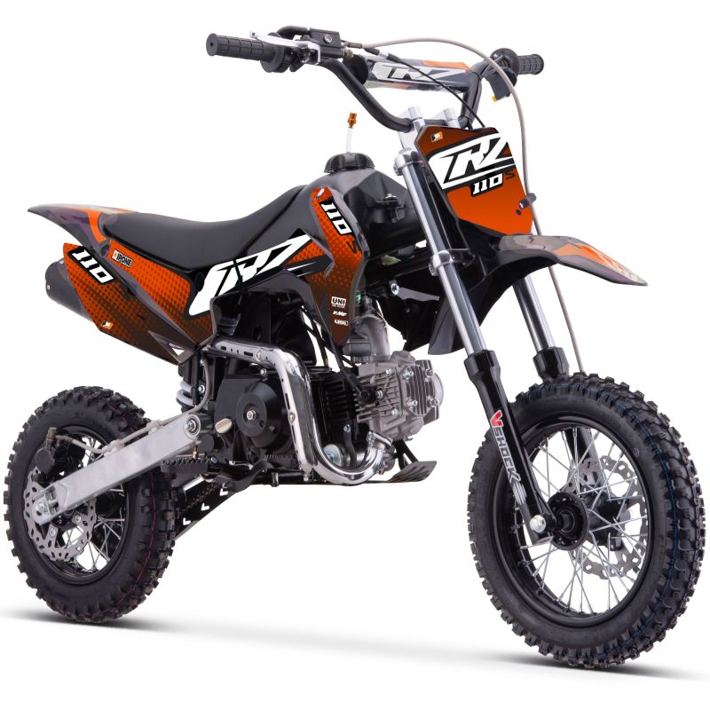 Dirt Bike CRZ S - 110cc Automatique - 10"/12" - Orange (2025) Dirt Bike CRZ S - 110cc Automatique - 10"/12" - Orange (2025)