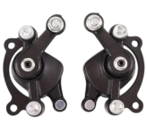 Kit étriers de frein - Pocket Bike - Noir