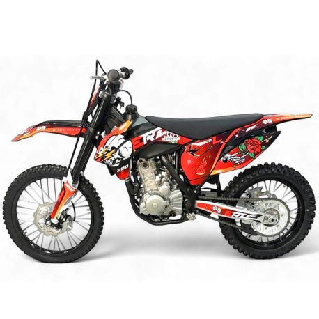 Motocross CRZ ERZ 300cc Liquido - 18"/21" - OLD SCHOOL TATTOO