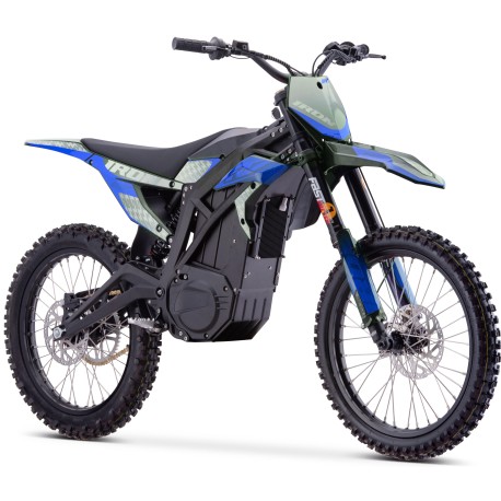 Motocross elettrica - CRZ IRON - 7000w 60V40AH - Blú