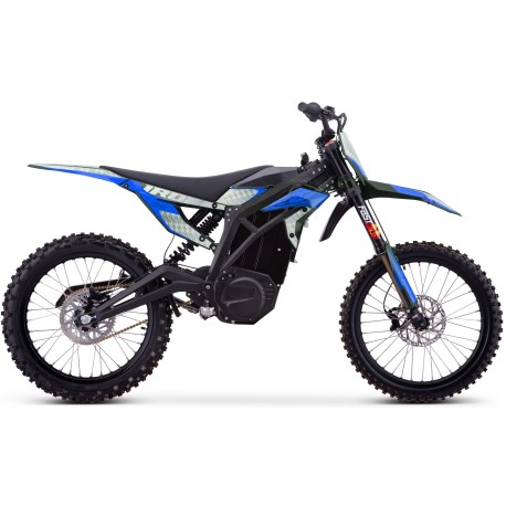 Motocross électrique CRZ IRON 6000Watts - 60V40AH (2025) - Bleu