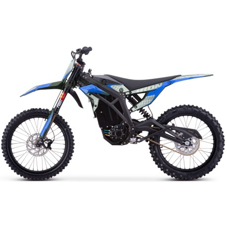 Motocross électrique CRZ IRON 6000Watts - 60V40AH (2025) - Bleu