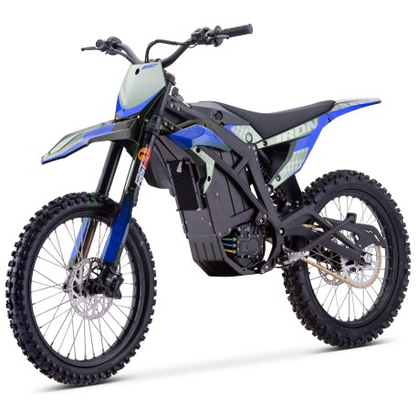 Motocross électrique CRZ IRON 6000Watts - 60V40AH (2025) - Bleu