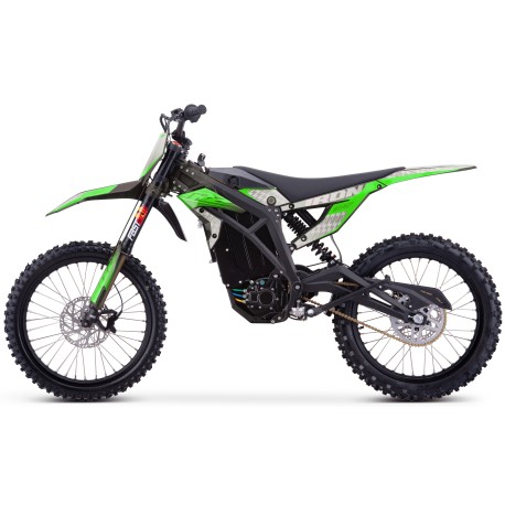 Motocross électrique CRZ IRON 6000Watts - 60V40AH (2025) - Vert