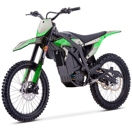 Motocross électrique CRZ IRON 6000Watts - 60V40AH (2025) - Vert
