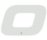 Numéros de Plaque 18cm Blanc YCF