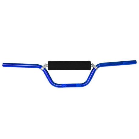 Guidon Alu Ø22mm - Bleu