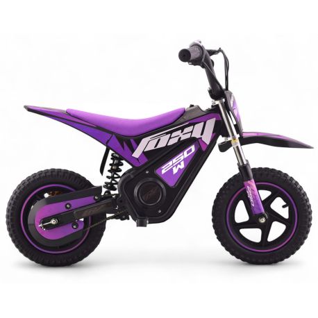 Pocket Bike électrique enfant - CRZ FOXY - 12" 250W - Violet