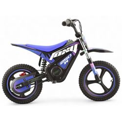 Pocket Bike électrique enfant - CRZ FOXY - 14" 250W - Bleu