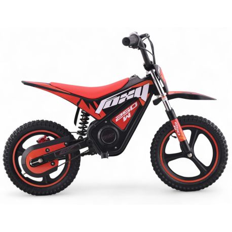 Pocket Bike électrique enfant - CRZ FOXY - 14" 250W - Rouge