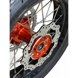 Roues complètes supermotard - 17" - ERZ 300ccL/EFI/250cc 2T