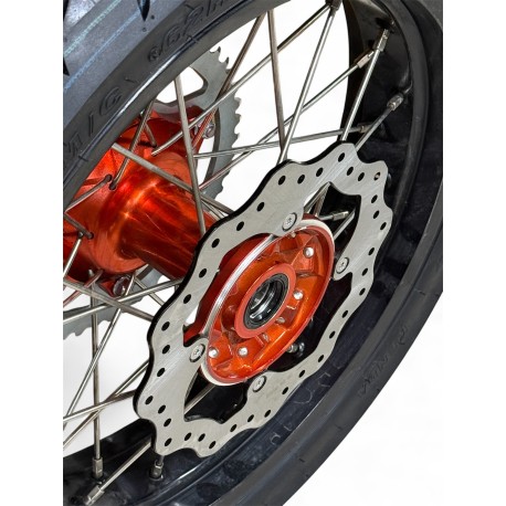 Roues complètes supermotard - 17" - ERZ 300ccL/EFI/250cc 2T