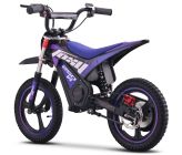 Pocket Bike électrique enfant - CRZ FOXY - 14" 250W - Bleu