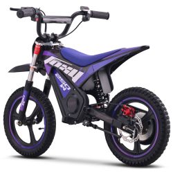 Pocket Bike électrique enfant - CRZ FOXY - 14" 250W - Bleu