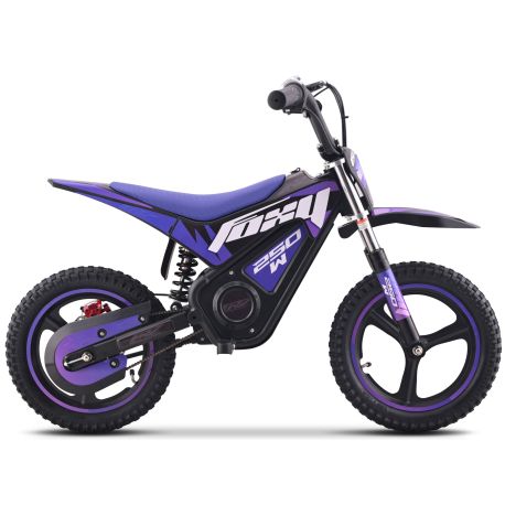 Pocket Bike électrique enfant - CRZ FOXY - 14" 250W - Bleu
