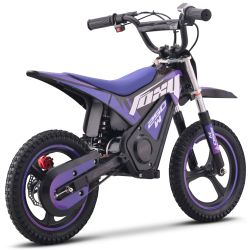 Pocket Bike électrique enfant - CRZ FOXY - 14" 250W - Bleu