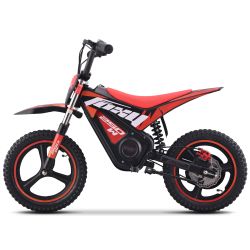 Pocket Bike électrique enfant - CRZ FOXY - 14" 250W - Rouge