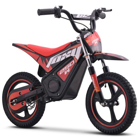 Pocket Bike électrique enfant - CRZ FOXY - 14" 250W - Rouge