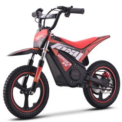 Pocket Bike électrique enfant - CRZ FOXY - 14" 250W - Rouge