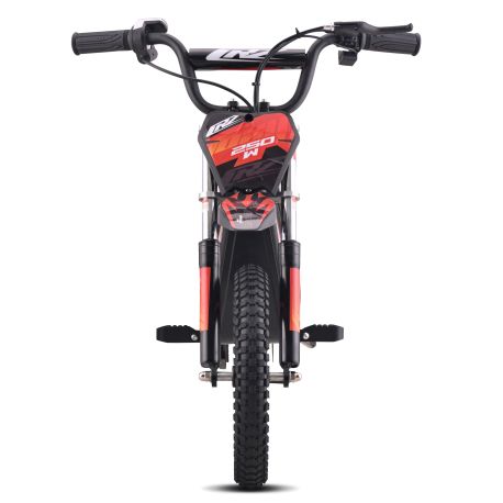 Pocket Bike électrique enfant - CRZ FOXY - 14" 250W - Rouge