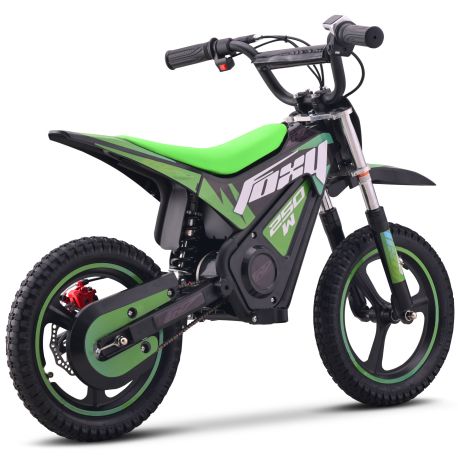 Pocket Bike électrique enfant - CRZ FOXY - 14" 250W - Vert