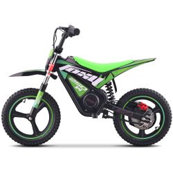 Pocket Bike électrique enfant - CRZ FOXY - 14" 250W - Vert