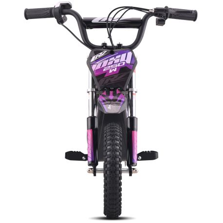 Pocket Bike électrique enfant - CRZ FOXY - 12" 250W - Violet