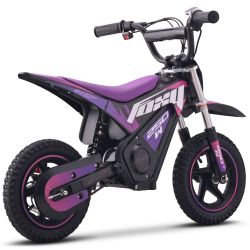 Pocket Bike électrique enfant - CRZ FOXY - 12" 250W - Violet