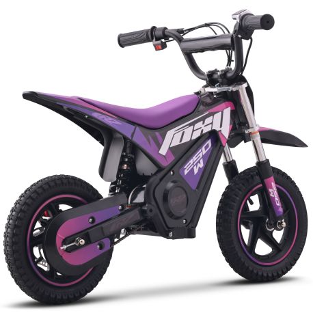 Pocket Bike électrique enfant - CRZ FOXY - 12" 250W - Violet