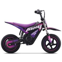 Pocket Bike électrique enfant - CRZ FOXY - 12" 250W - Violet