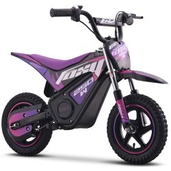 Pocket Bike électrique enfant - CRZ FOXY - 12" 250W - Violet