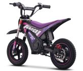Pocket Bike électrique enfant - CRZ FOXY - 12" 250W - Violet