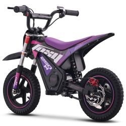 Pocket Bike électrique enfant - CRZ FOXY - 12" 250W - Violet