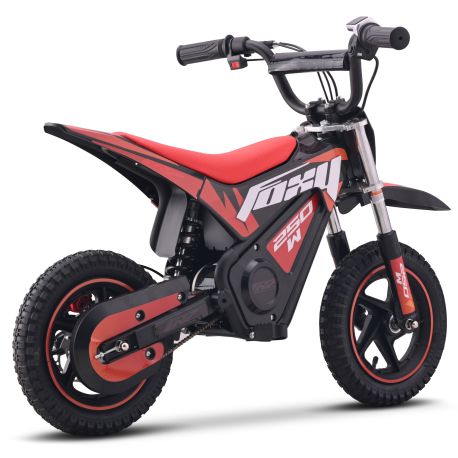 Pocket Bike électrique enfant - CRZ FOXY - 12" 250W - Rouge