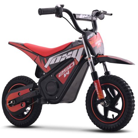Pocket Bike électrique enfant - CRZ FOXY - 12" 250W - Rouge