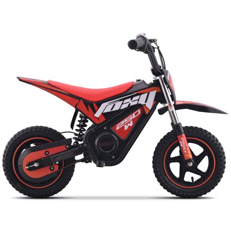 Pocket Bike électrique enfant - CRZ FOXY - 12" 250W - Rouge