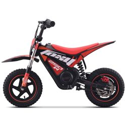 Pocket Bike électrique enfant - CRZ FOXY - 12" 250W - Rouge