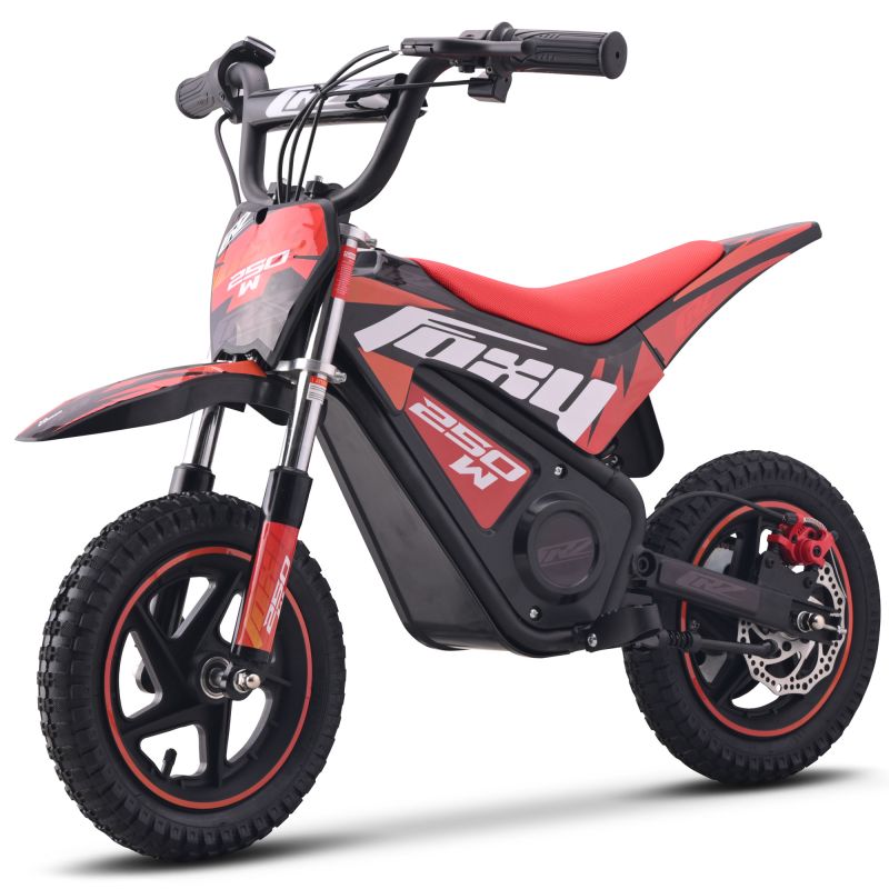 Mini bici elettrica bambini - CRZ FOXY - 12" 250W - Rosso