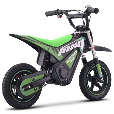 Pocket Bike électrique enfant - CRZ FOXY - 12" 250W - Vert