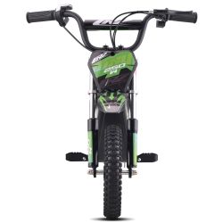 Pocket Bike électrique enfant - CRZ FOXY - 12" 250W - Vert