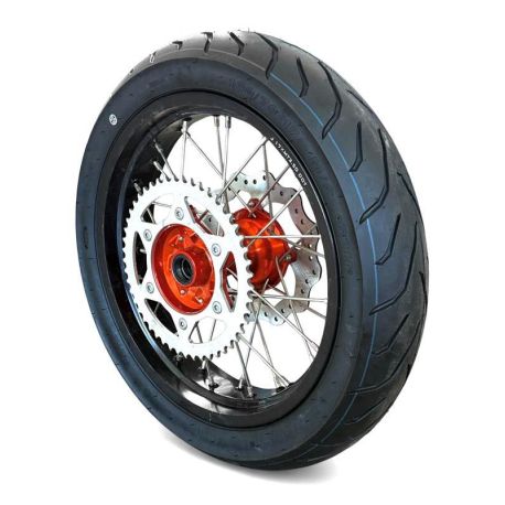 Roues complètes supermotard - 17" - ERZ 300ccL/EFI/250cc 2T