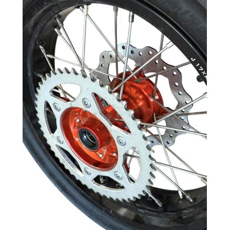 Roues complètes supermotard - 17" - ERZ 300ccL/EFI/250cc 2T
